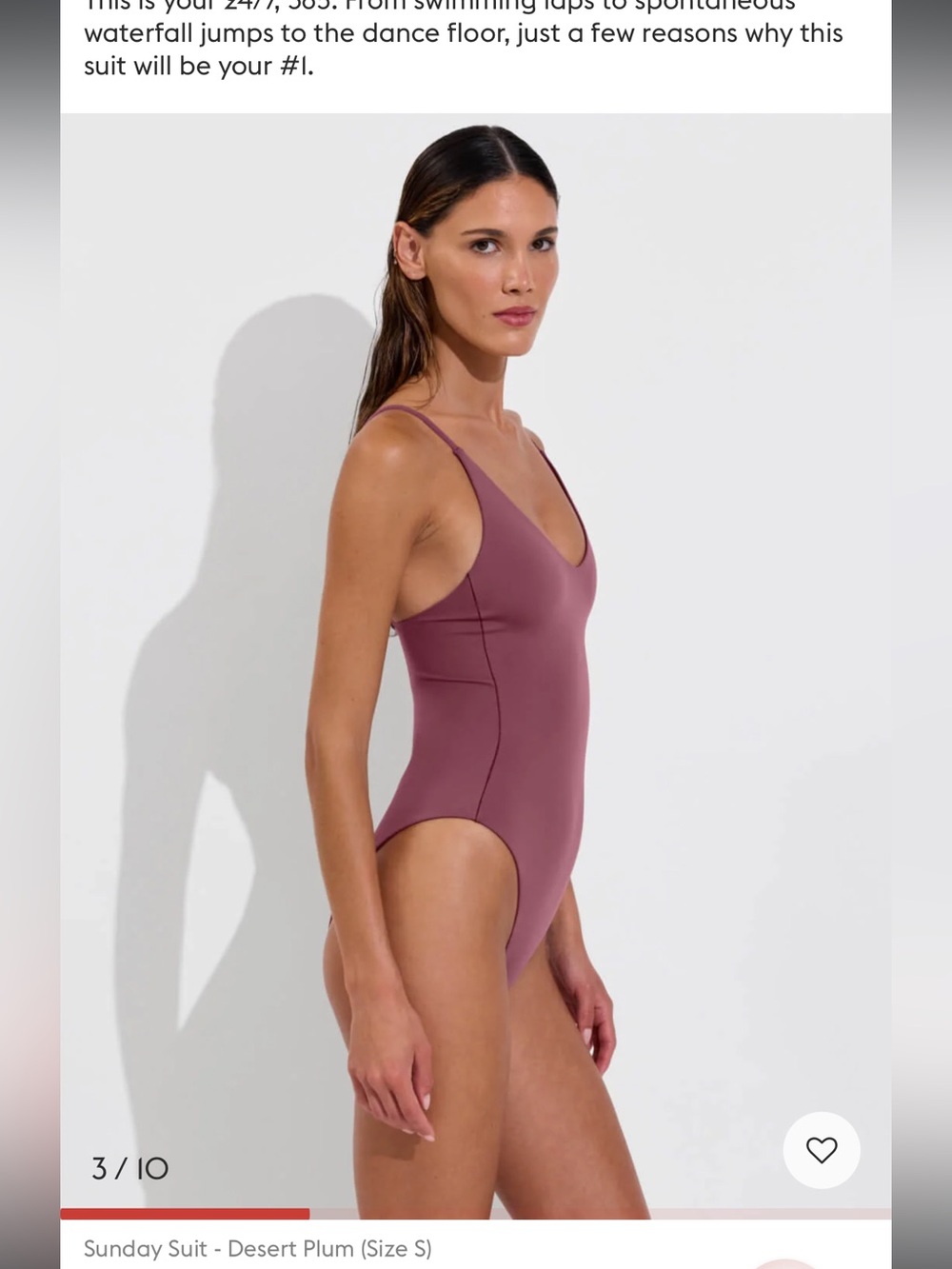 Desert Plum One-Piece Swimsuit - Women's Swim